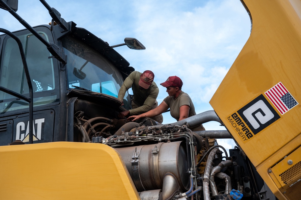 Restoring Tinian's Legacy: 513th Red Horse Squadron Continues Work on North Field