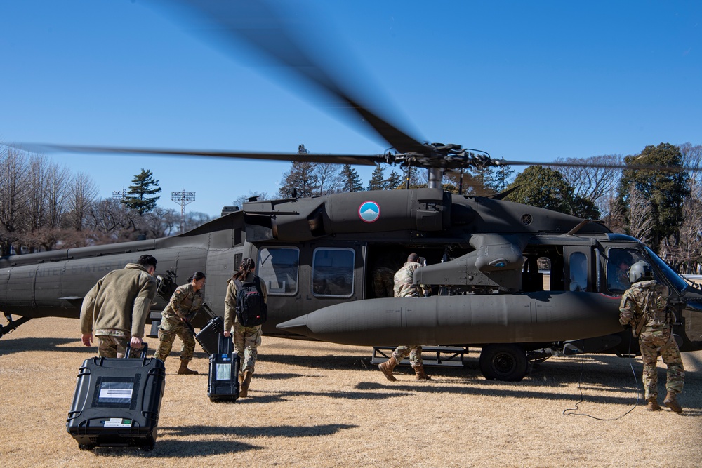 374 CS, US Army champion interoperability during Samurai Relay