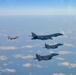 B-1s train with US, ROKAF fighter aircraft