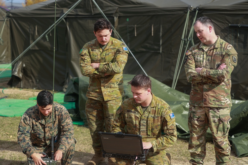 Exercise Yama Sakura 87 brings together U.S., Japanese, Australian counterparts in Camp Kengun, Kumamoto