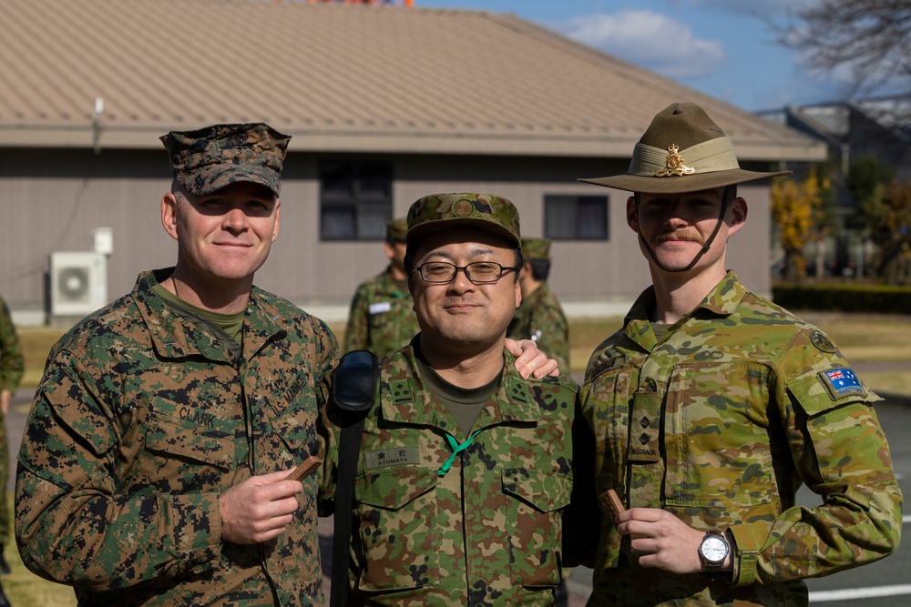 Exercise Yama Sakura 87 brings together U.S., Japanese, Australian counterparts in Camp Kengun, Kumamoto