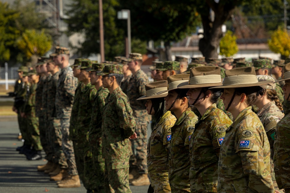 Exercise Yama Sakura 87 brings together U.S., Japanese, Australian counterparts in Camp Kengun, Kumamoto