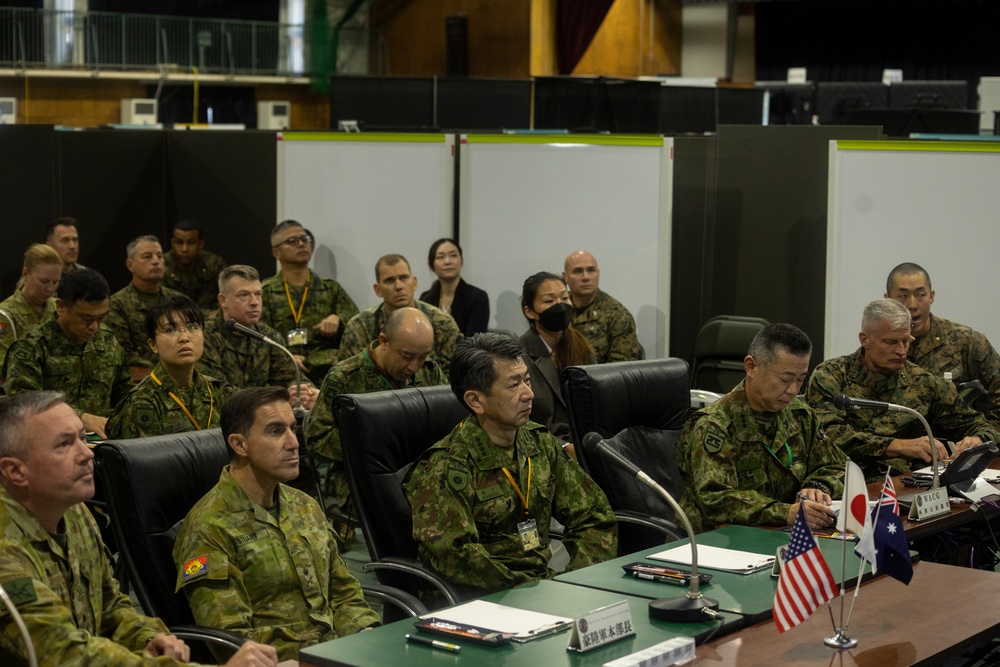 Exercise Yama Sakura 87 brings together U.S., Japanese, Australian counterparts in Camp Kengun, Kumamoto