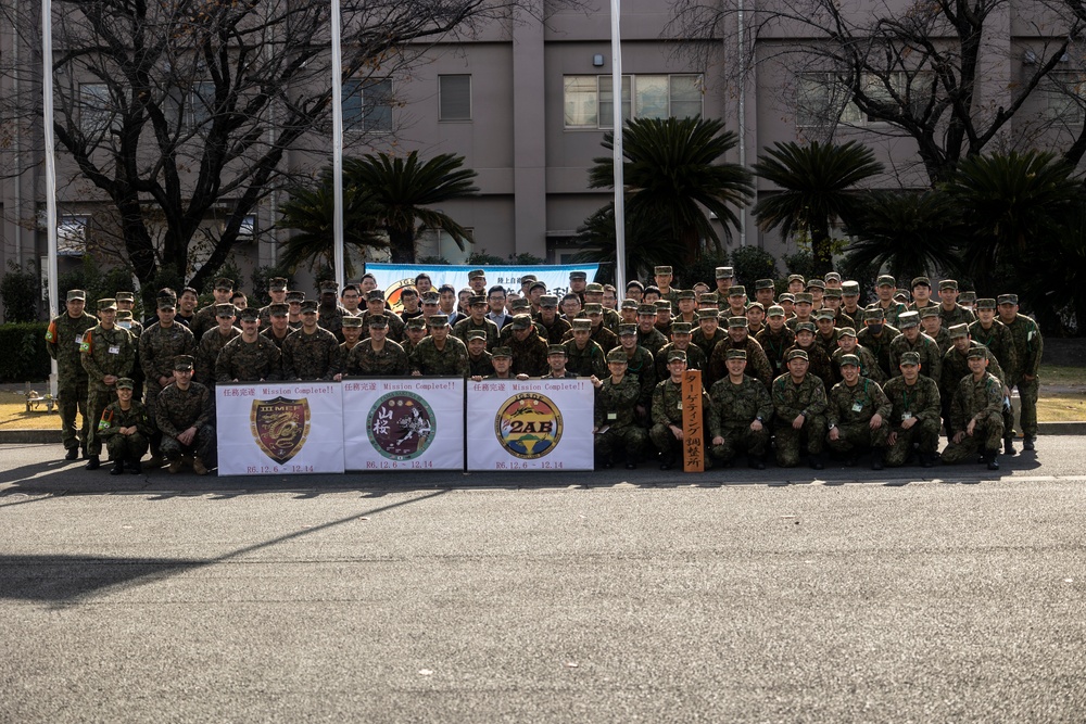 Exercise Yama Sakura 87 brings together U.S., Japanese, Australian counterparts in Camp Kengun, Kumamoto