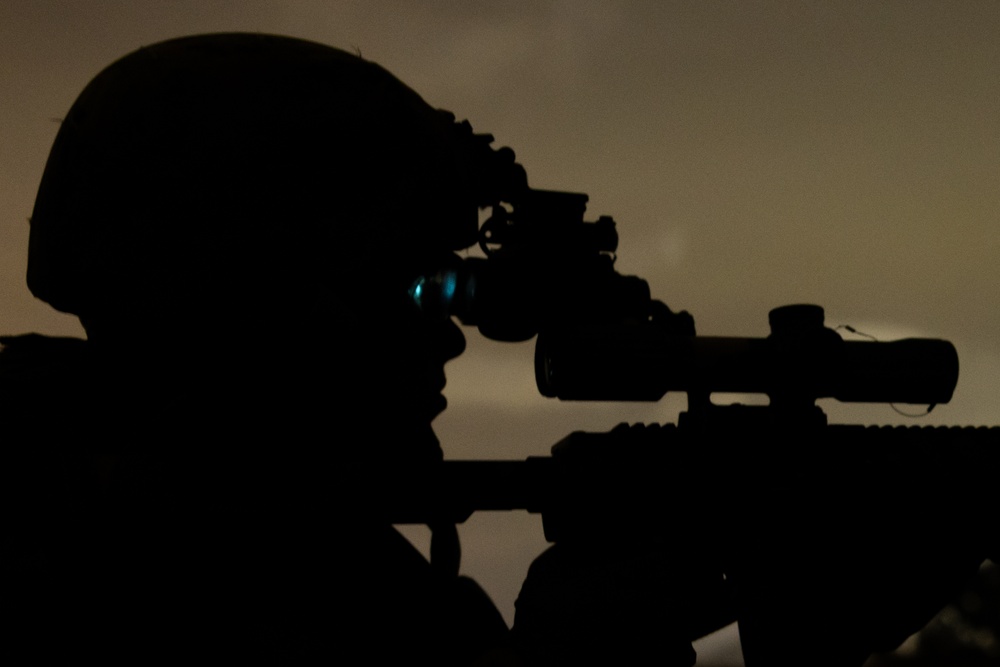 12th MLR Marines Participate in an Infantry Marksmanship Assessment