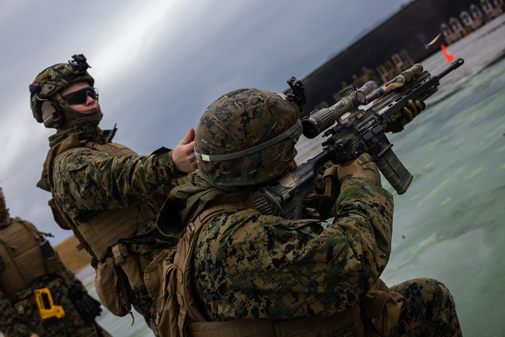 12th MLR Marines Participate in an Infantry Marksmanship Assessment