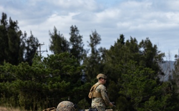 12th MLR Marines Execute a Fire and Movement Range