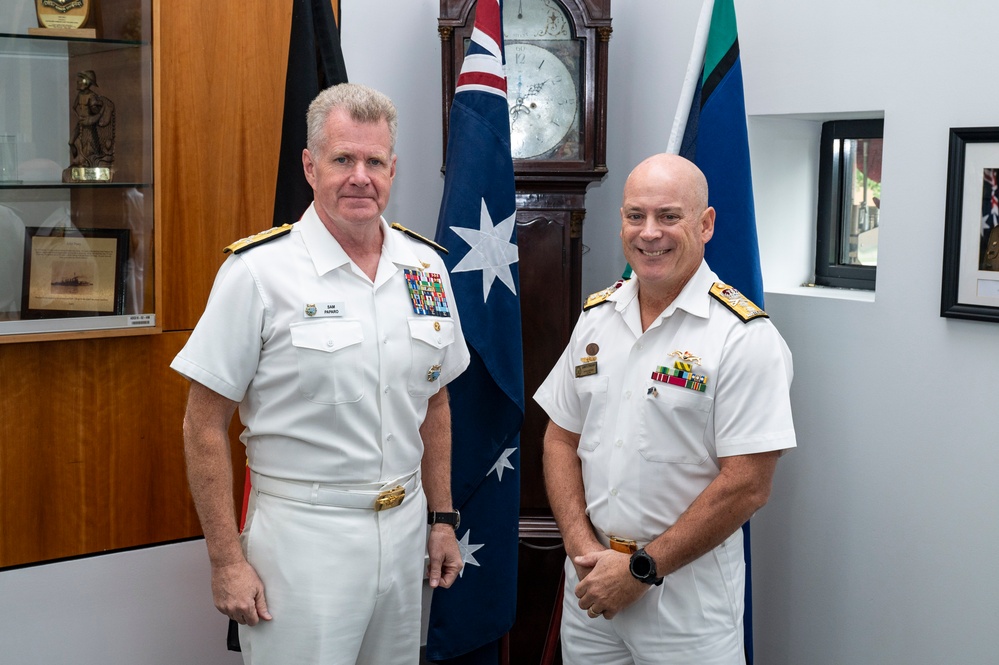 USINDOPACOM commander travels to Australia