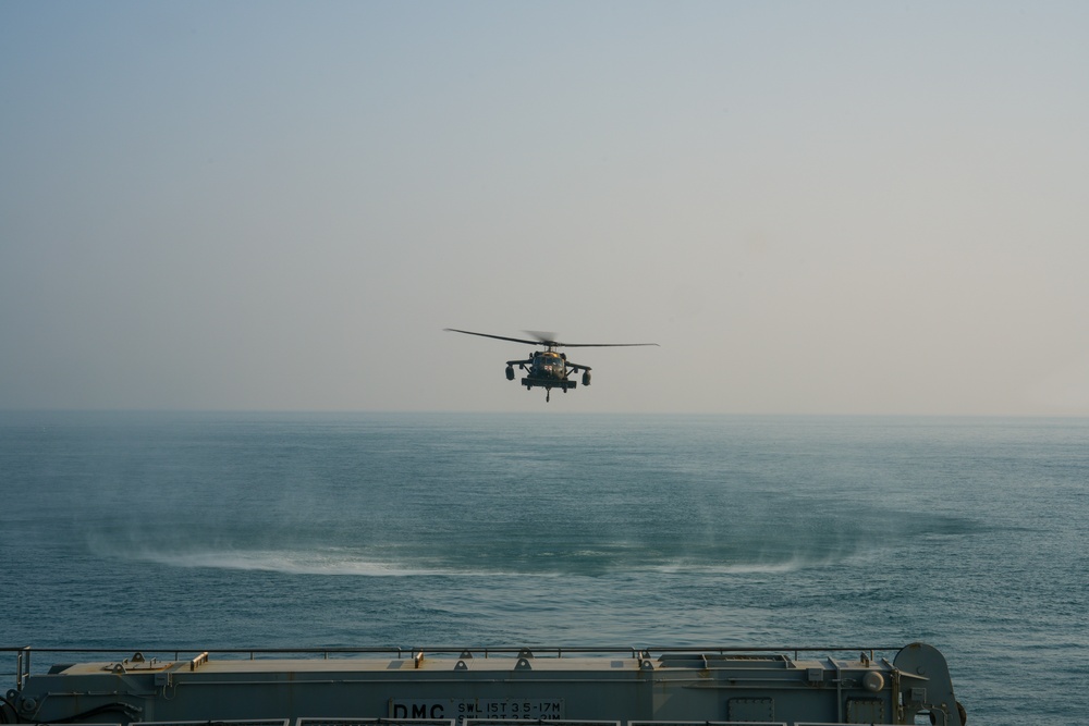 2nd Combat Aviation Brigade conducts Deck Landing Qualification