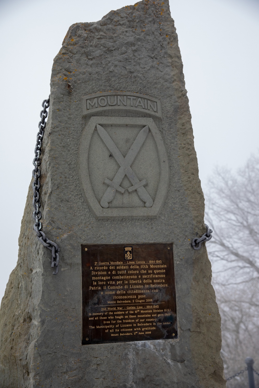 10th Mountain Division (LI) Soldiers Climb Mount Belvedere