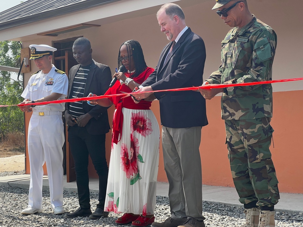 U.S. Navy Celebrates Second Ribbon-Cutting Ceremony in Nutekpor, Ghana