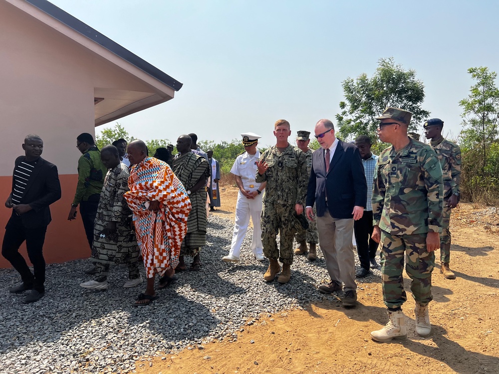 U.S. Navy Celebrates Second Ribbon-Cutting Ceremony in Nutekpor, Ghana