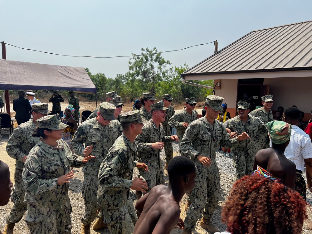 U.S. Navy Celebrates Second Ribbon-Cutting Ceremony in Nutekpor, Ghana