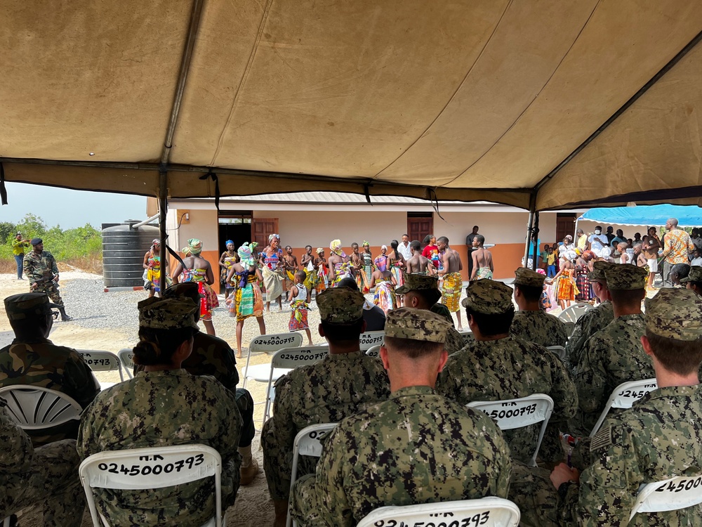 U.S. Navy Celebrates Second Ribbon-Cutting Ceremony in Nutekpor, Ghana