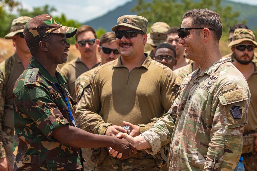 US, Tanzania conduct field training exercise during Justified Accord 2025