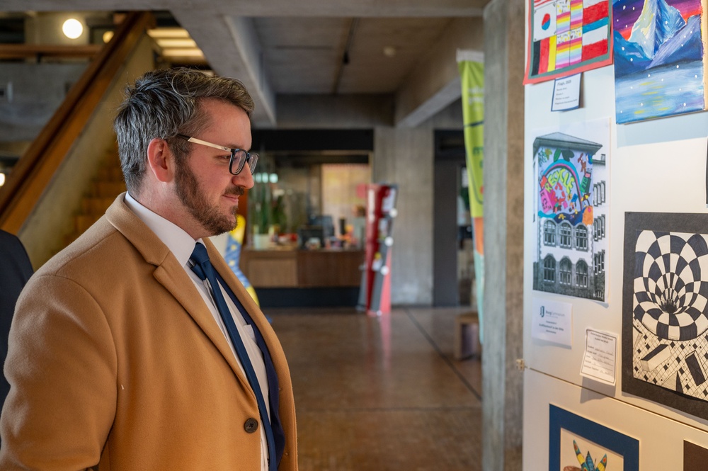 GACO hosts KMC German-American Student Art Exhibit opening