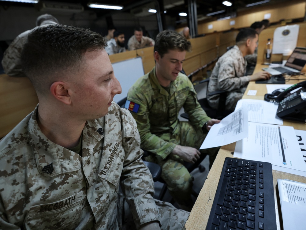 TF 51/5 Hosts a Command Post Exercise during IMX25