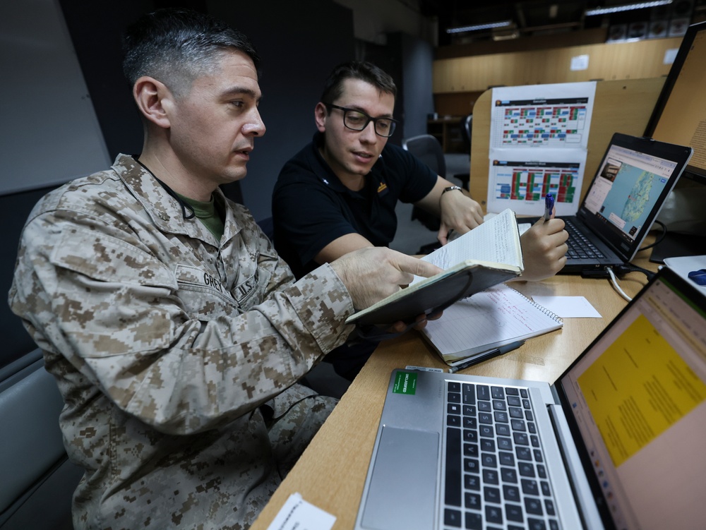 TF 51/5 Hosts a Command Post Exercise during IMX25