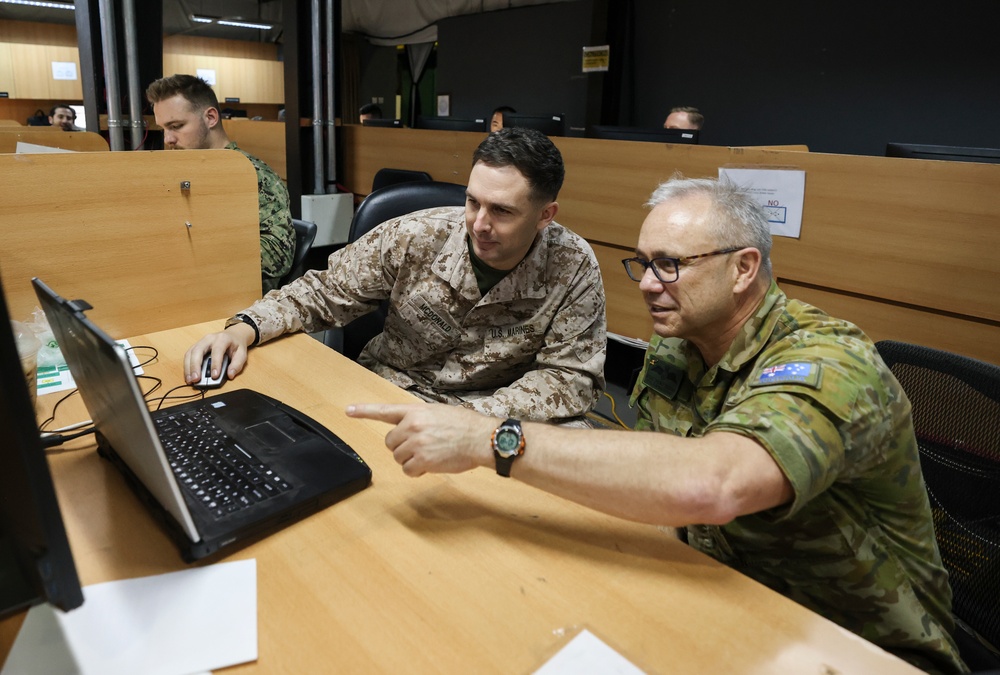 TF 51/5 Hosts a Command Post Exercise during IMX25