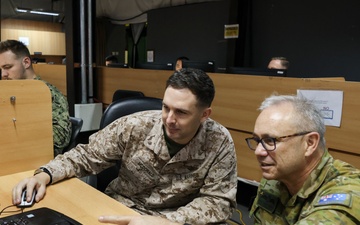 TF 51/5 Hosts a Command Post Exercise during IMX25