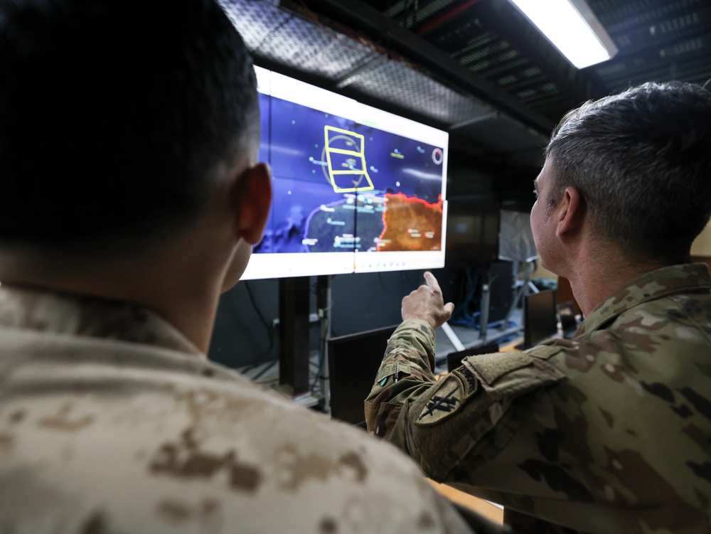 TF 51/5 Hosts a Command Post Exercise during IMX25