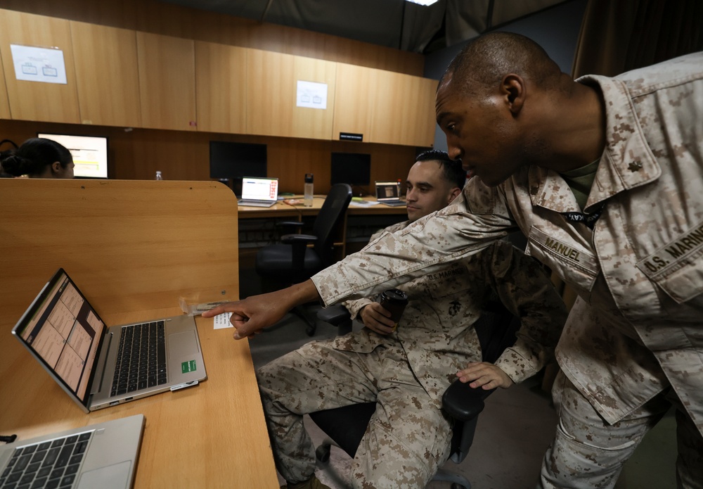 TF 51/5 Hosts a Command Post Exercise during IMX25