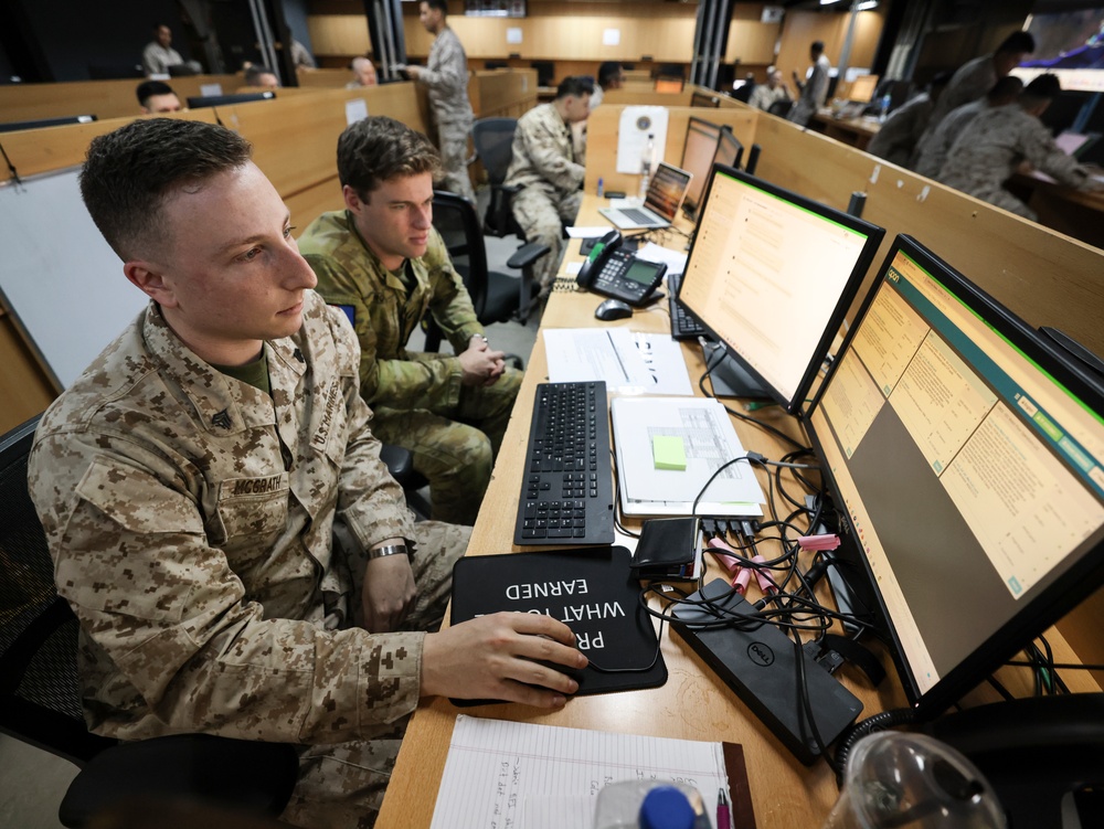 TF 51/5 Hosts a Command Post Exercise during IMX25