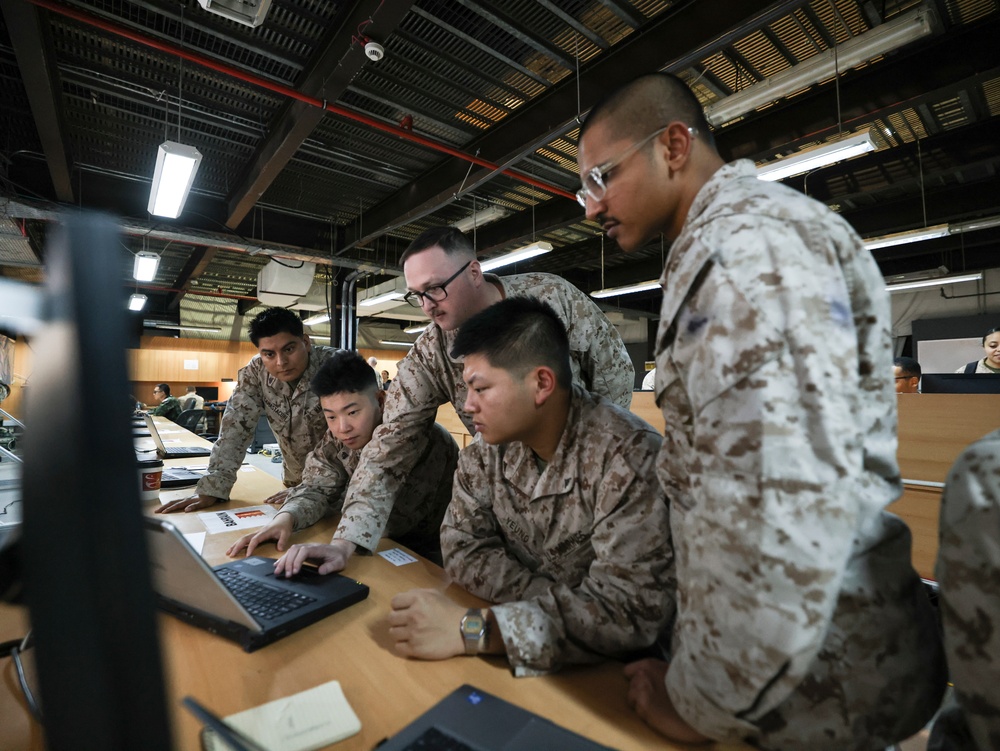 TF 51/5 Hosts a Command Post Exercise during IMX25