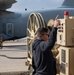 U.S. Air Force fuels distribution operators strategically refuel German A400M Airbus