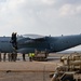 U.S. Air Force fuels distribution operators strategically refuel German A400M Airbus