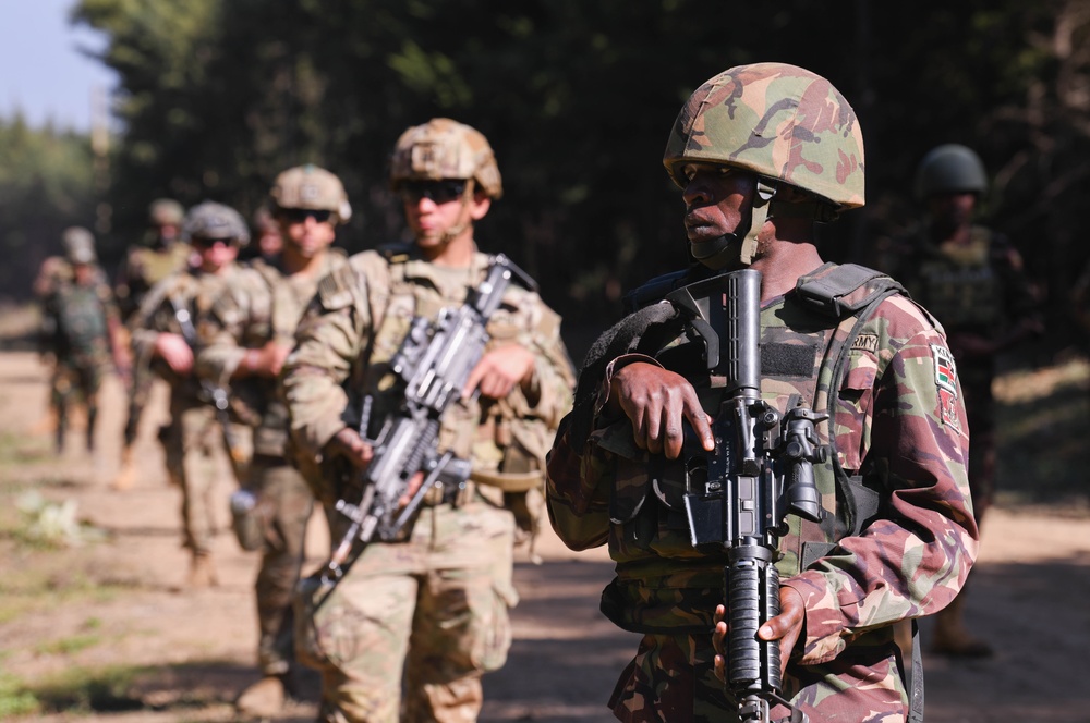 US, Kenya conduct joint counter IED training