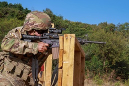 Massachusetts National Guard conducts lethal weapons training during Justified Accord