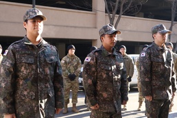 Honoring Service and New Beginnings: KATUSA Soldiers Bid Farewell at 35th ADA ETS Ceremony