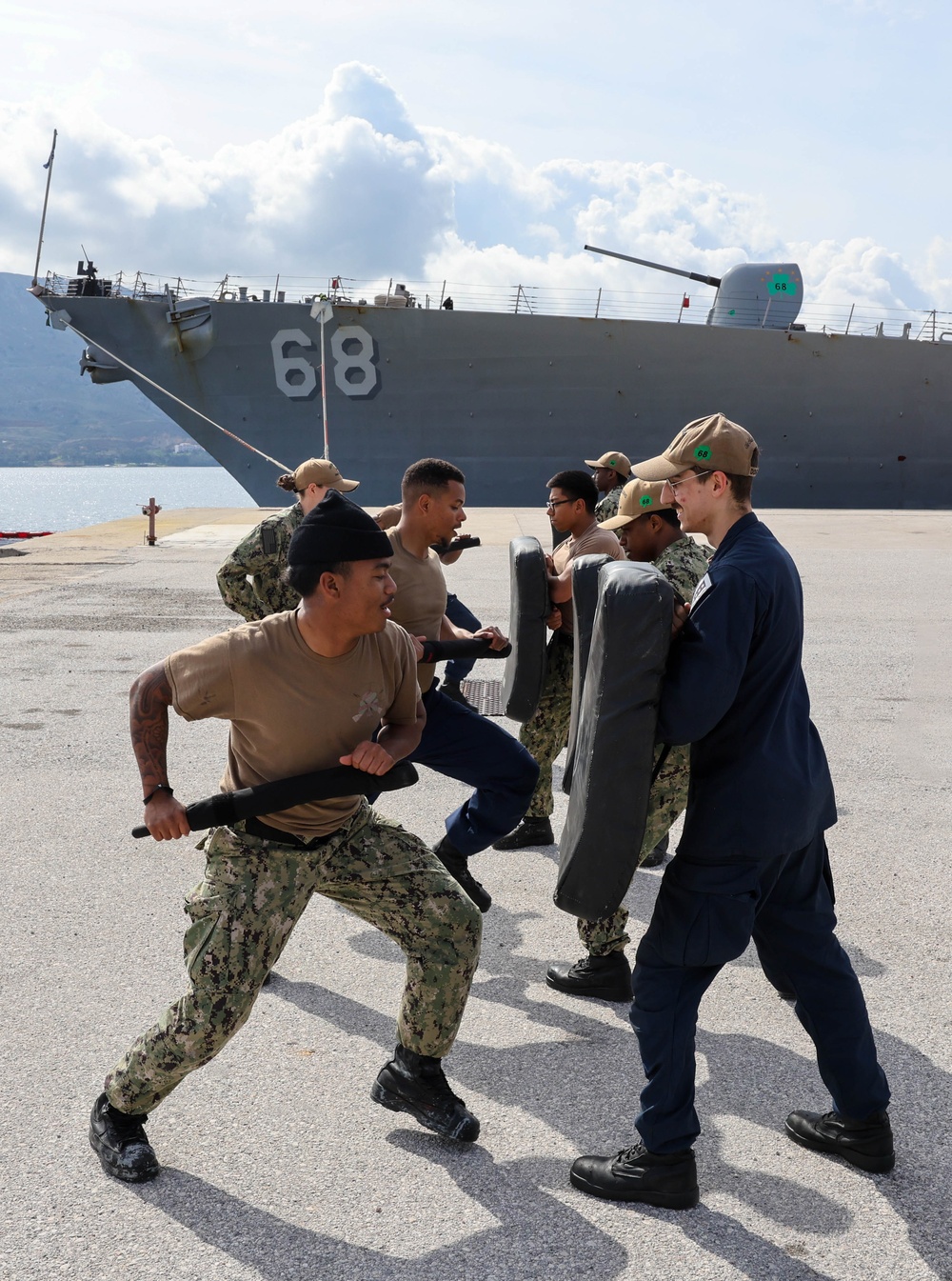 SRF-B Training Aboard USS The Sullivans