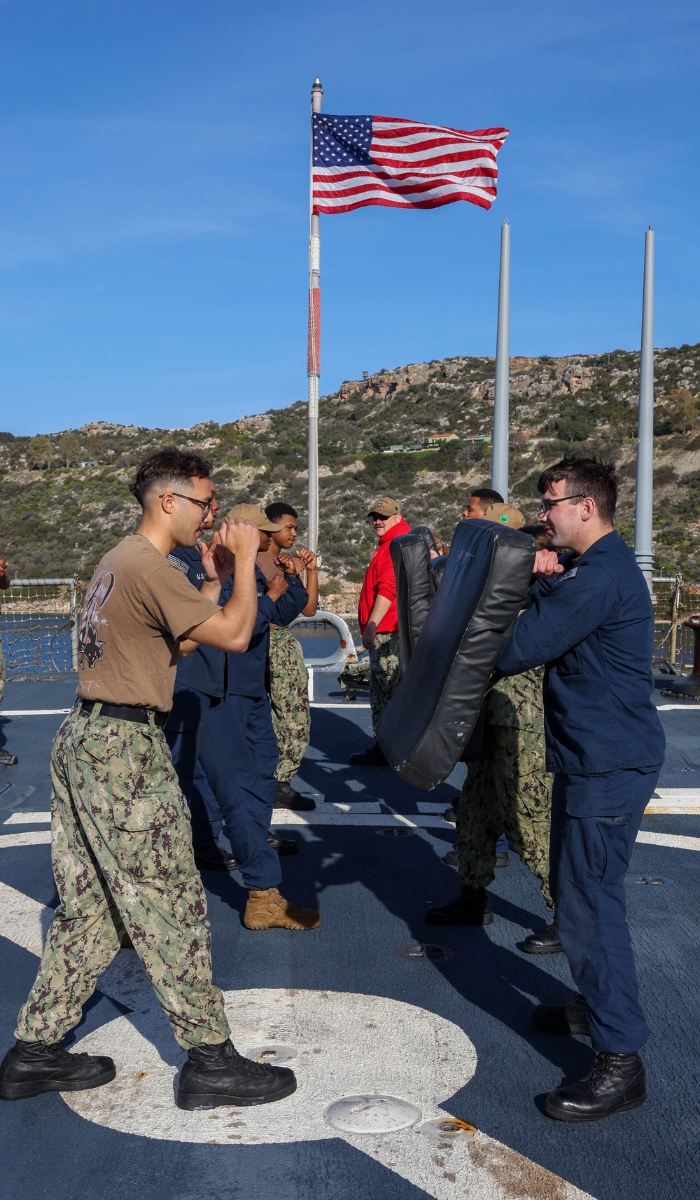 SRF-B Training Aboard USS The Sullivans