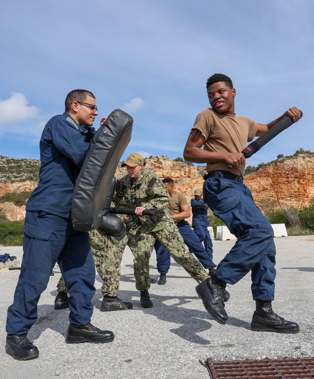 SRF-B Training Aboard USS The Sullivans