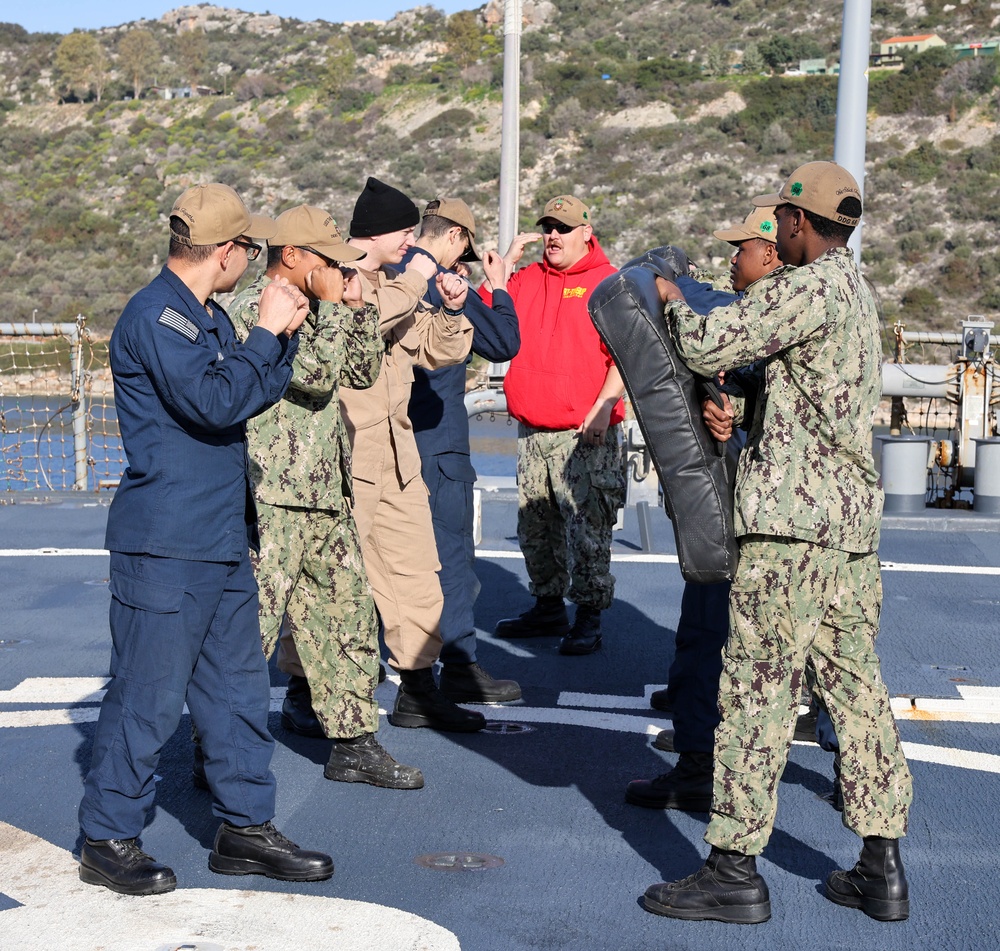 SRF-B Training Aboard USS The Sullivans