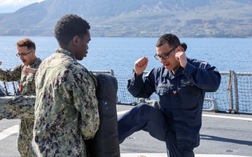 SRF-B Training Aboard USS The Sullivans