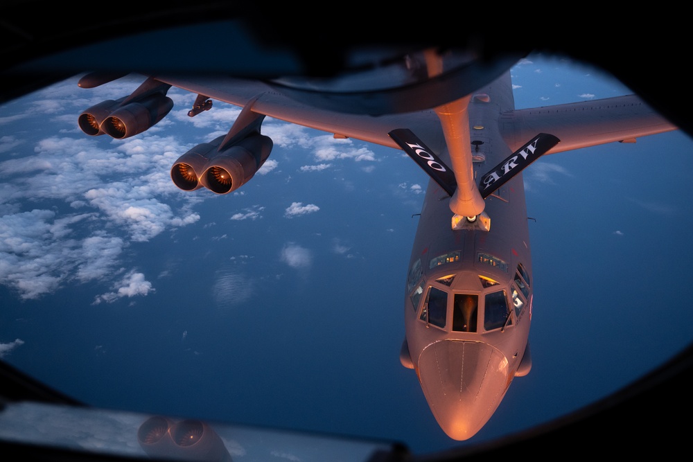 100th ARW refuels two B-52’s during BTF 25-2