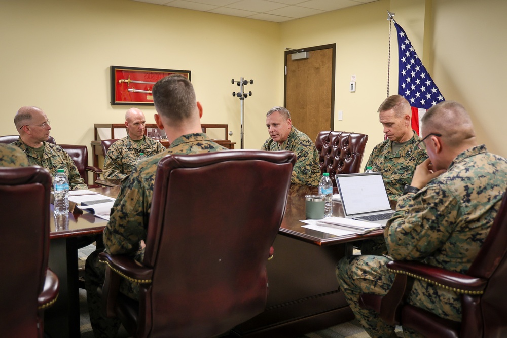 Marine Corps Logistics Command Hosts Lt. Gen. Stephen D. Sklenka