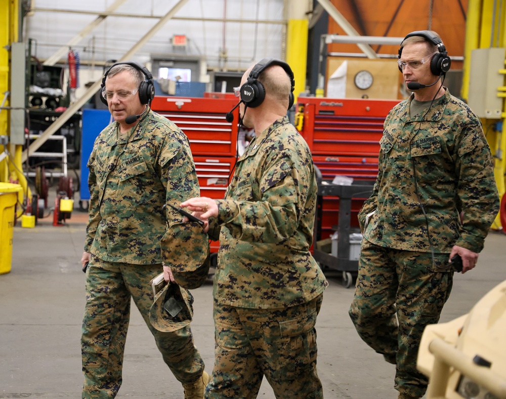 Marine Corps Logistics Command Hosts Lt. Gen. Stephen D. Sklenka