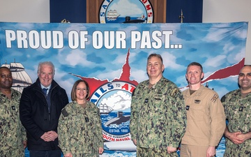 Chief of Naval Operations Visits Portsmouth Naval Shipyard