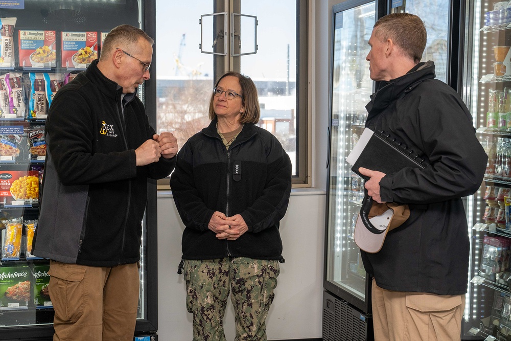 Chief of Naval Operations Visits Portsmouth Naval Shipyard