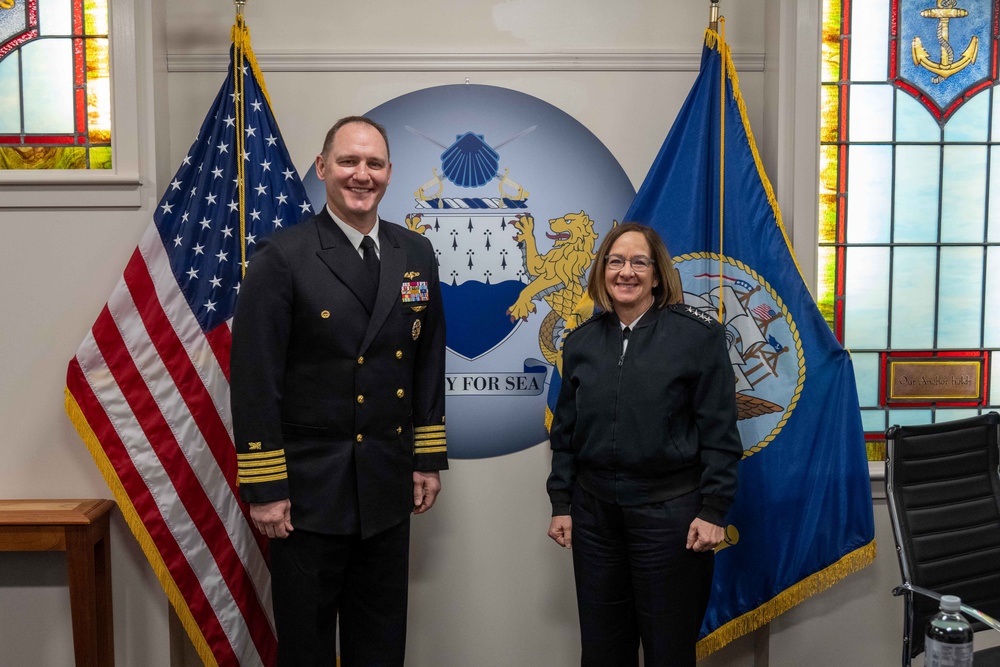 CNO Visits Navy Supply Corps School