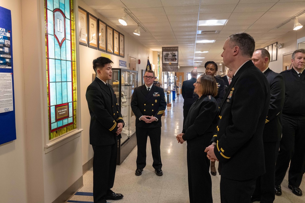 CNO Visits Naval Justice School