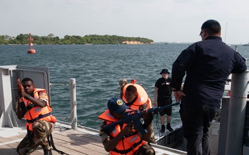 Cutlass Express 2025 - Tanzania VBSS Drills