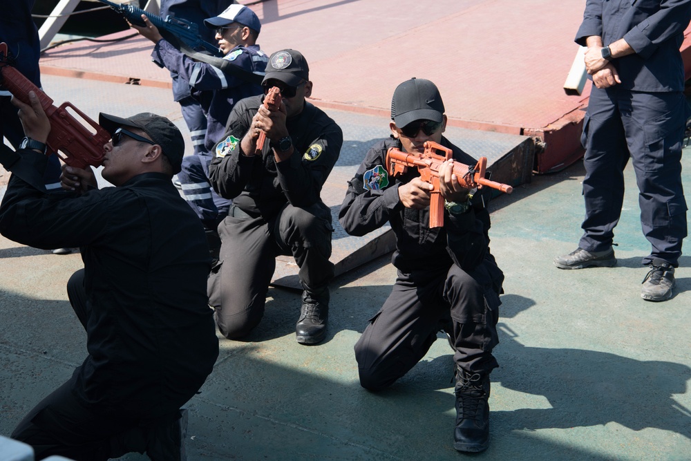 Cutlass Express 2025 - Tanzania VBSS Drills