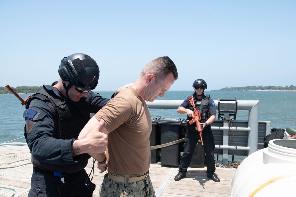 Cutlass Express 2025 - Tanzania VBSS Drills