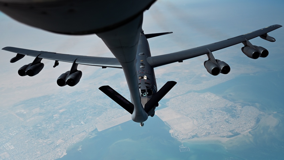 U.S. Air Force B-52s complete Bomber Task Force over USCENTCOM