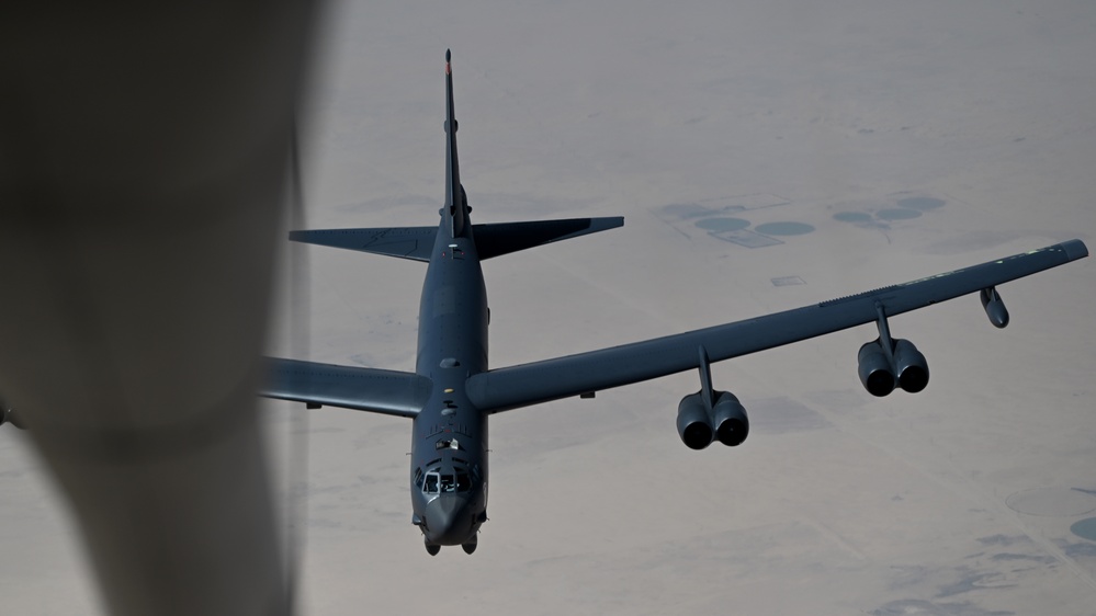 U.S. Air Force B-52s complete Bomber Task Force over USCENTCOM